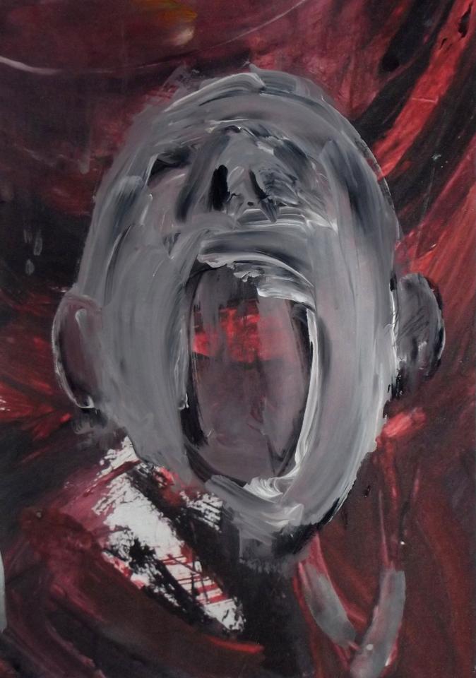 acrylic on canvas, 40 x 28 cm. 2012