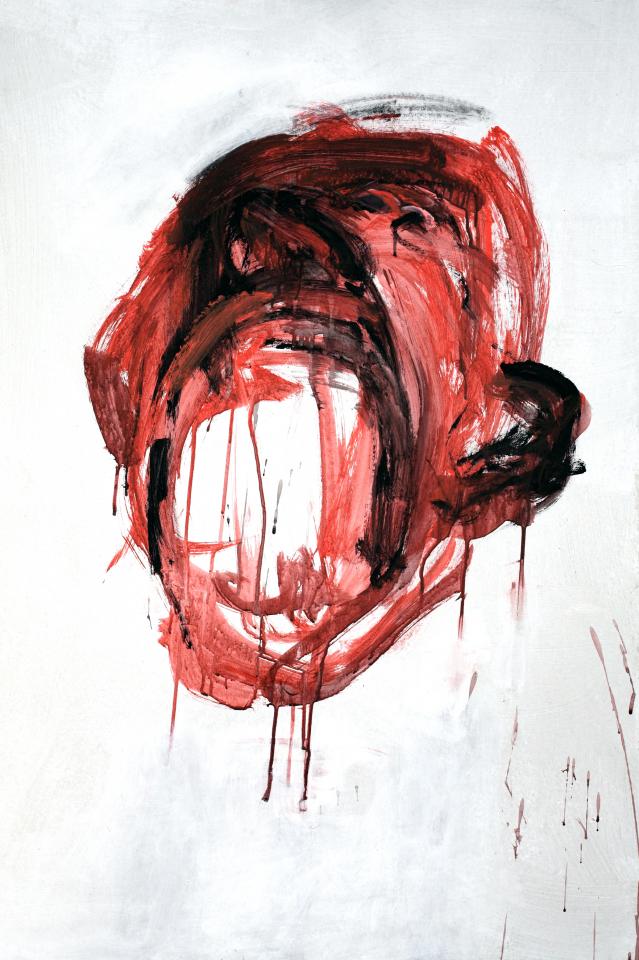 acrylic on cardboard,  100 x 70 cm. 2011.