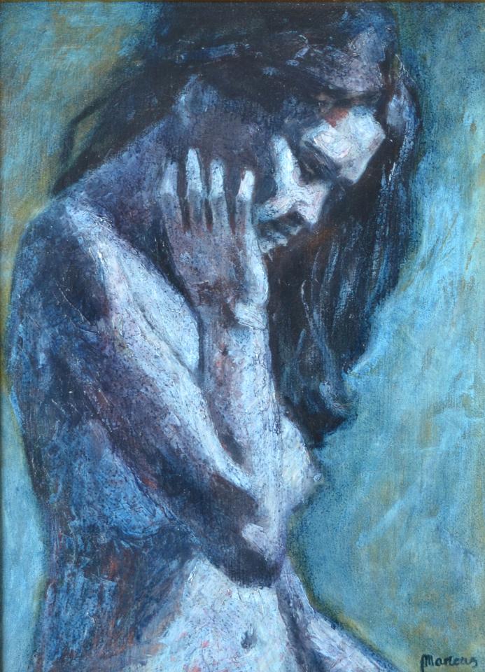 01.Oil in  plywood, 40 x 30 cm, 1985.